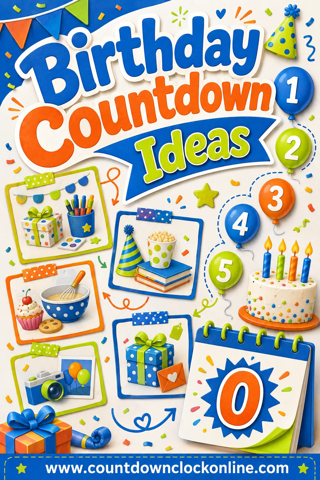 Birthday Countdown Ideas