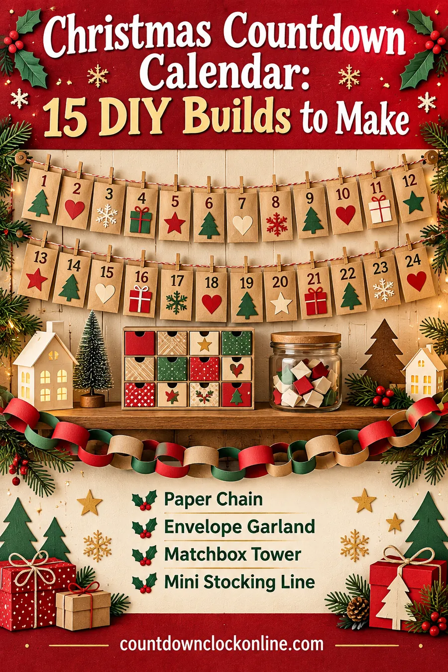 Christmas Countdown Calendar: 15 DIY Builds to Make