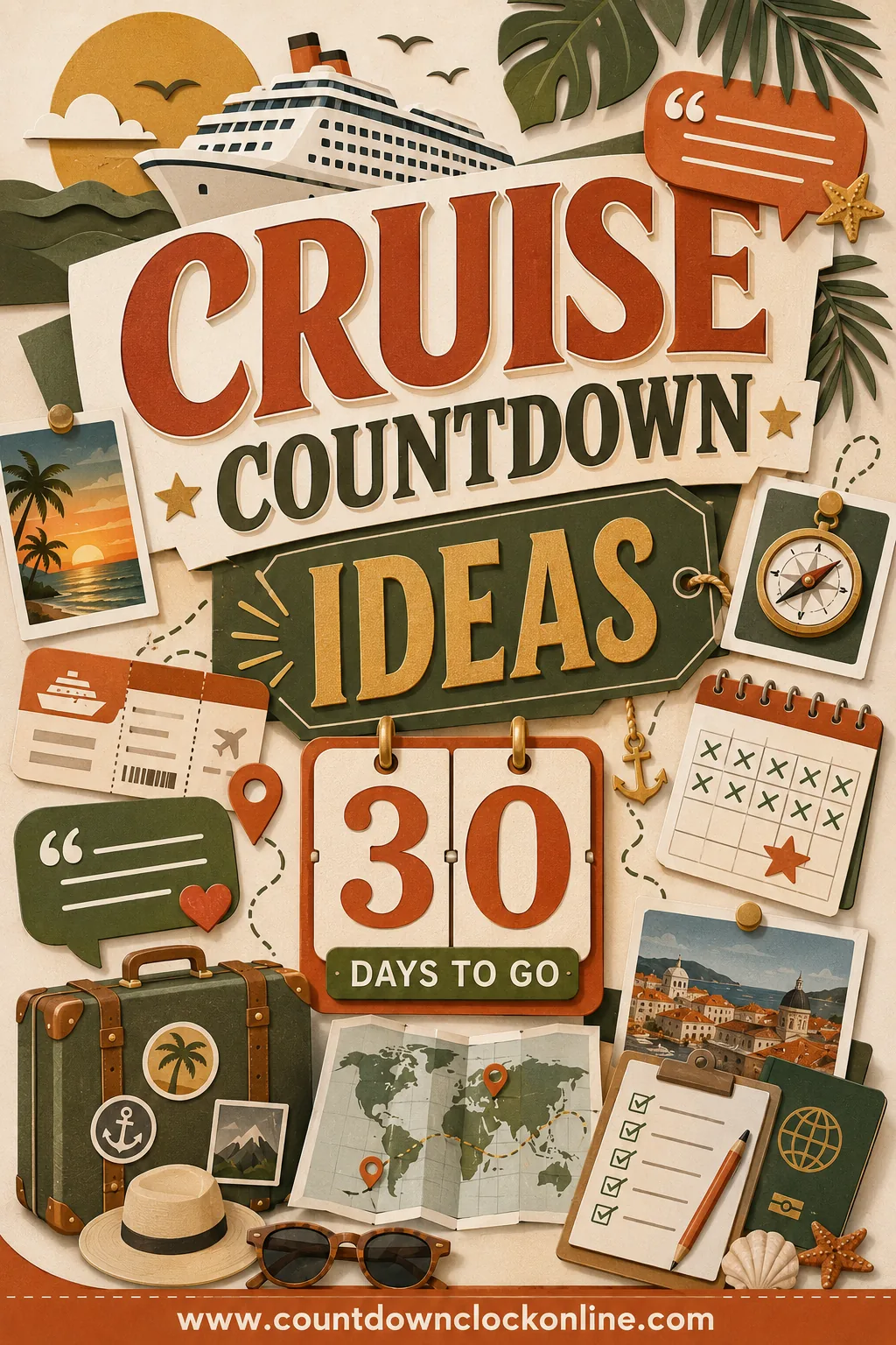 Cruise Countdown Ideas