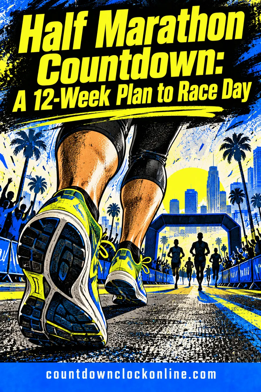Half Marathon Countdown: A 12-Week Plan to Race Day