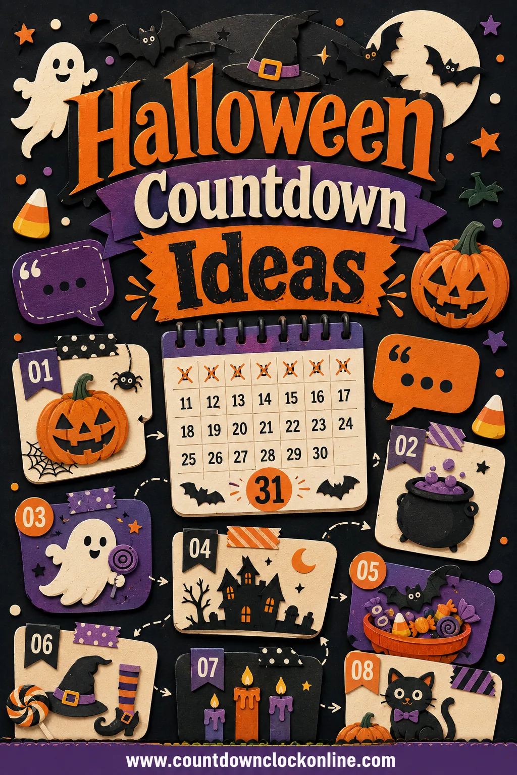 Halloween Countdown Ideas