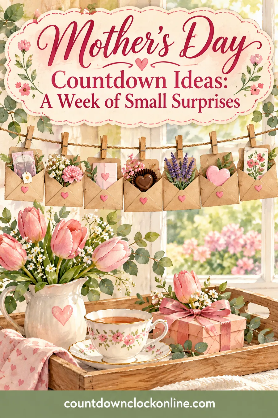 Mother's Day Countdown Ideas: A Week of Small Surprises