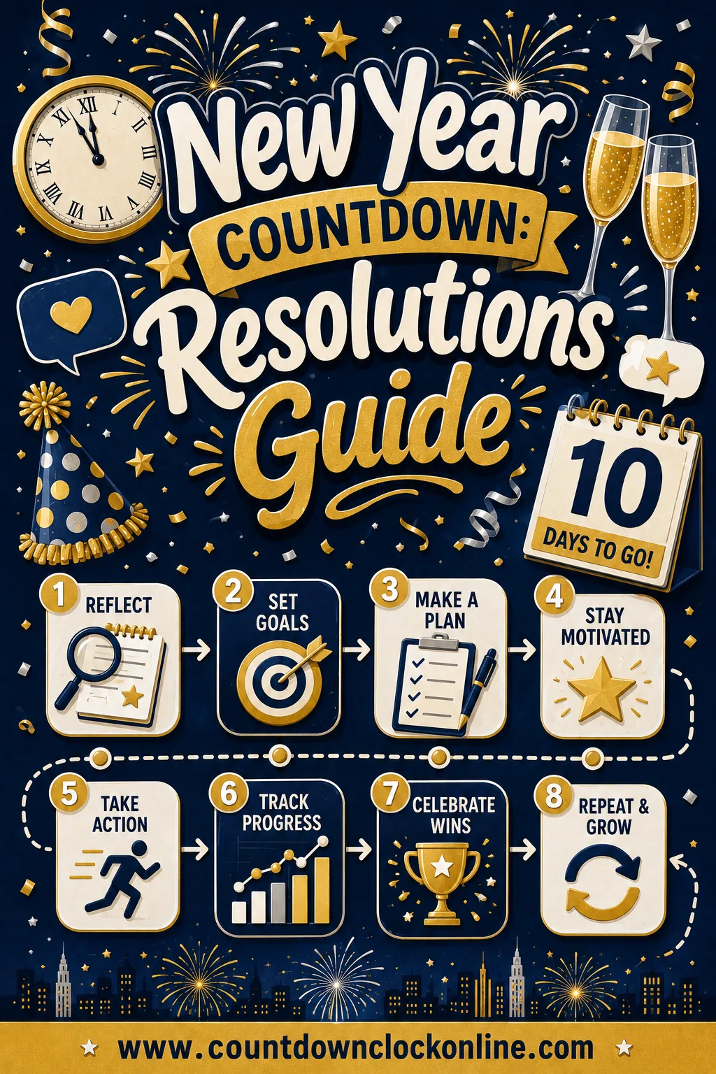 New Year Countdown - Resolutions Guide