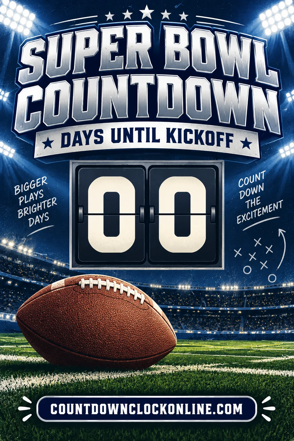 Super Bowl Countdown: Days Until Kickoff