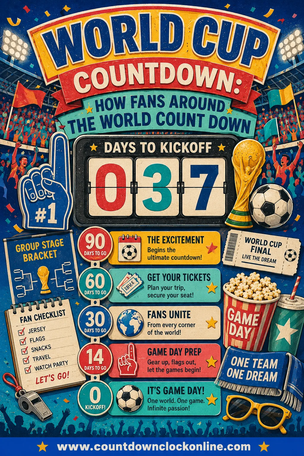 World Cup Countdown - How Fans Around the World Count Down